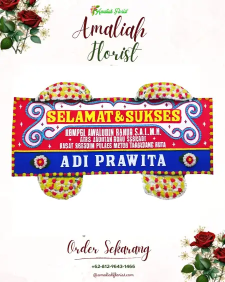 Papan Bunga Ucapan Selamat Lambara